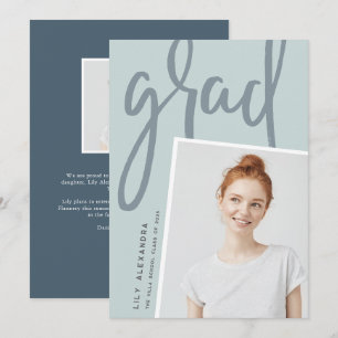 Nueva perspectiva Invitación de graduación de fo