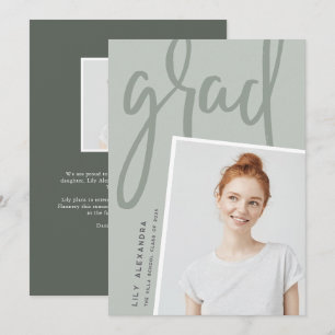 Nueva perspectiva   Invitación de graduación de fo