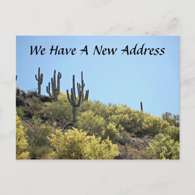 Nueva postal de dirección (Anverso)