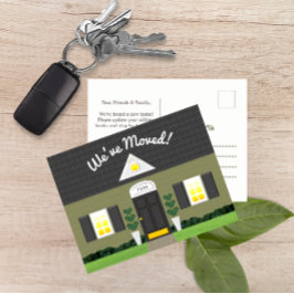 Nueva postal de dirección de la fachada de la casa