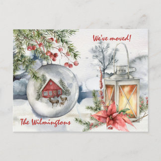 Nueva postal de Holiday Lantern para Navidades de