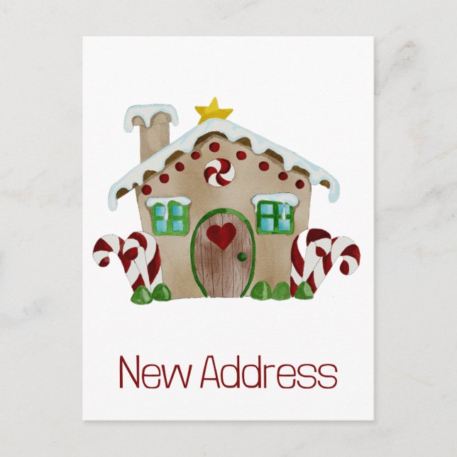 Nueva postal de la casa Gingerbread (Anverso)