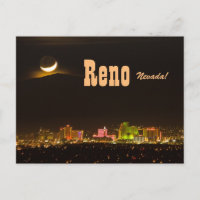 Nueva postal lunar de Reno Nevada