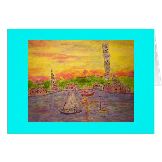 nueva puesta de sol en inglaterra (Anverso (Horizontal))