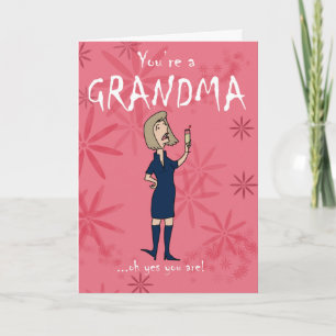 Nueva tarjeta de bienvenida de la abuela