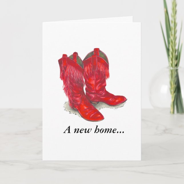 Nueva tarjeta de cambio de dirección en el hogar (Anverso)