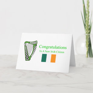 Nueva tarjeta de ciudadano irlandés