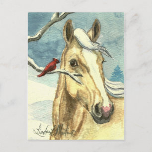 Nueva tarjeta de correo para caballos salvajes