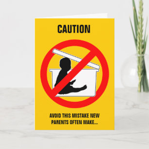 Nueva tarjeta de crianza (graciosa)