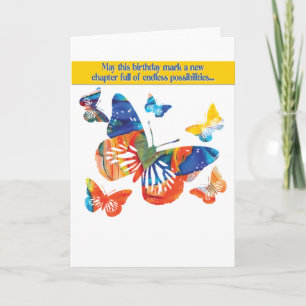 Nueva tarjeta de cumpleaños de capítulo