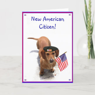 Nueva tarjeta de felicitación de AmericanCitizen D