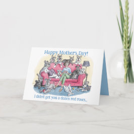 Nueva tarjeta de felicitación divertida del Día de