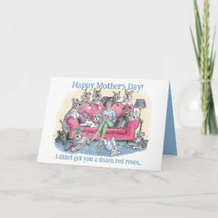 Nueva tarjeta de felicitación divertida del Día de