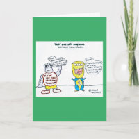 Nueva tarjeta de felicitación por trabajo - Toby &