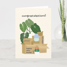 Nueva tarjeta de felicitaciones para las cajas móv