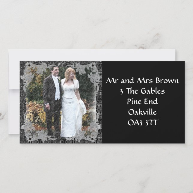 Nueva tarjeta de foto de dirección (Anverso)