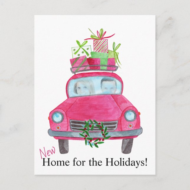 Nueva tarjeta de fotos del personalizable residenc (Anverso)