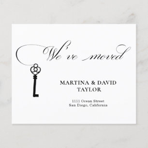 Nueva tarjeta de Invitación de dirección residenci