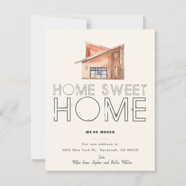 Nueva tarjeta de Invitación móvil para tipografía  (Anverso)
