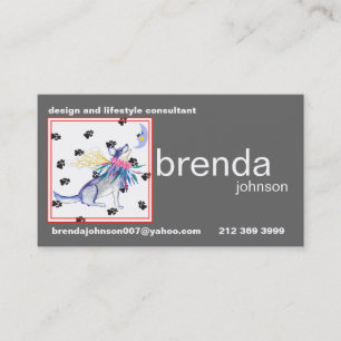 Nueva tarjeta de la visita de Brenda
