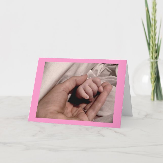 Nueva tarjeta de mamá y bebé (Anverso)