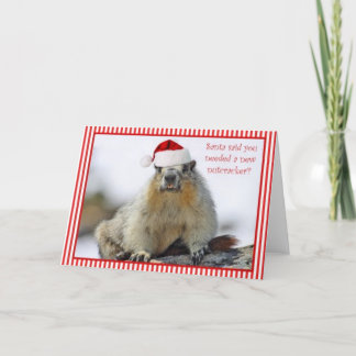 Nueva tarjeta de Navidad del cascanueces