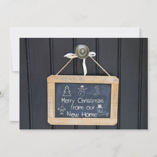 Nueva tarjeta de Navidades del panel de direccione (Anverso)