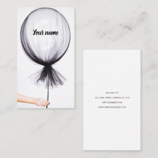 Nueva tarjeta de presentación creativa de arte de 