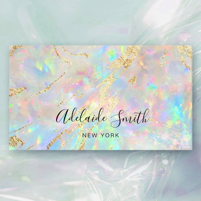 nueva tarjeta de presentación opal stone (Subido por el creador)