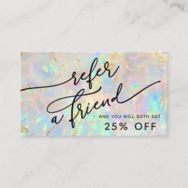 nueva tarjeta de referencia de textura opal