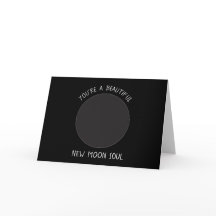 Nueva tarjeta de saludo MOON Phase
