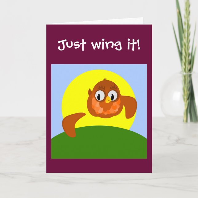 ¡Nueva tarjeta de trabajo que lo está haciendo! (Anverso)