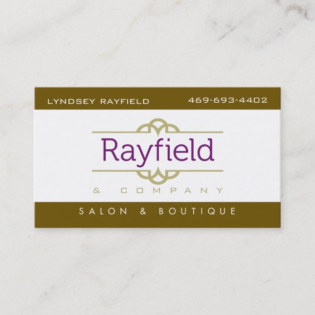 NUEVA tarjeta de visita de Lyndsey Rayfield (Anverso)