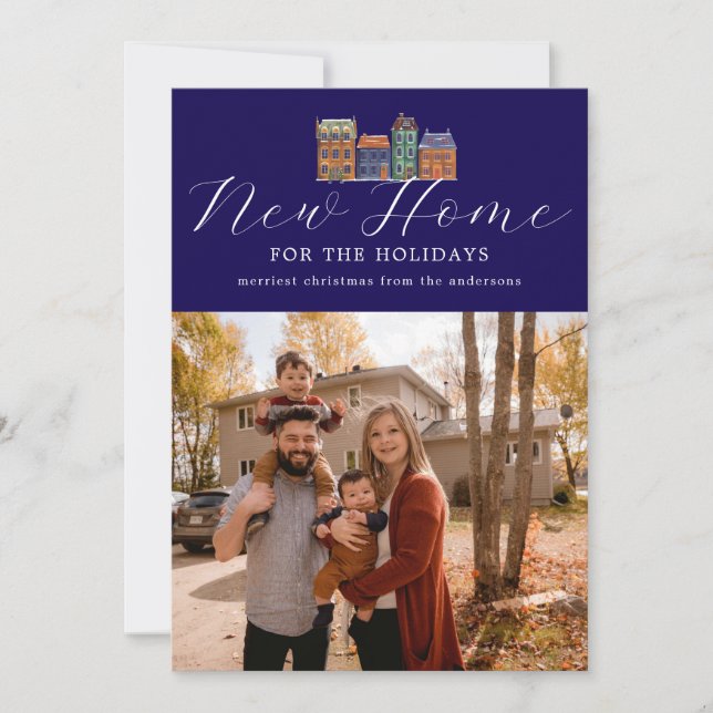 Nueva Tarjeta Fotográfica Doméstica Con Dibujo De  (Anverso)