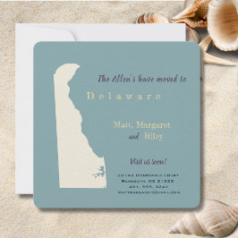 Nueva tarjeta postal de Invitación móvil de Delawa