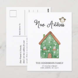 Nueva tarjeta postal de Invitación móvil de la dir