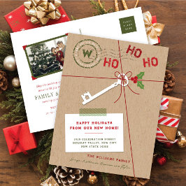 Nueva tarjeta postal de Invitación móvil de vacaci