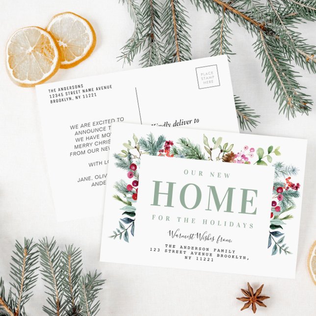 Nueva tarjeta postal de invitación móvil residenci (Subido por el creador)