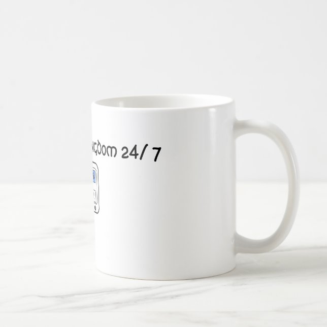 Nueva taza 150z de la ALEGRÍA de la creación (Derecha)