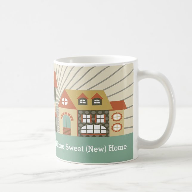 (Nueva) taza casera dulce casera linda del estreno (Derecha)