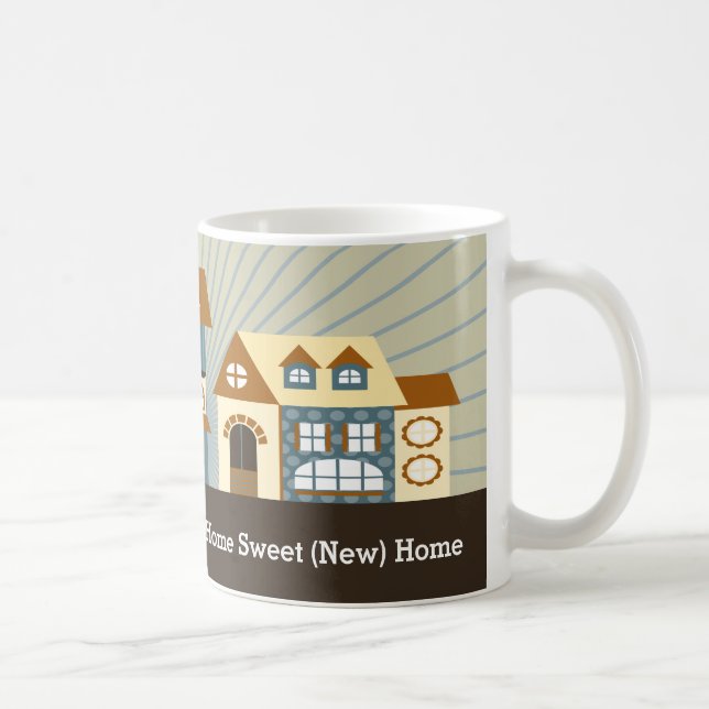 (Nueva) taza casera dulce casera linda del estreno (Derecha)