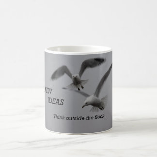 Nueva taza de café de las ideas