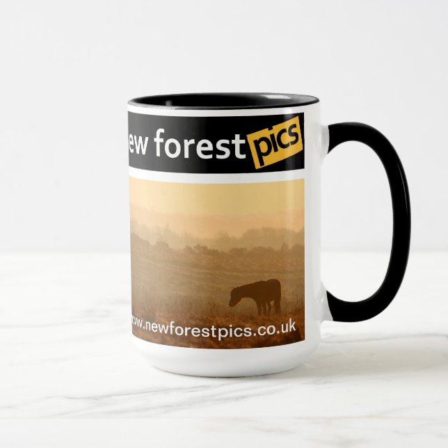 Nueva taza de las imágenes del bosque (Derecha)