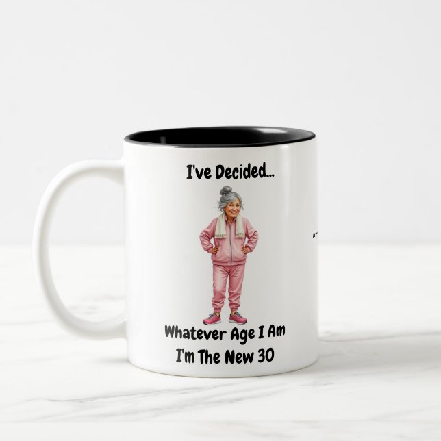Nueva taza de regalo de 30 Personalizables (Izquierda)