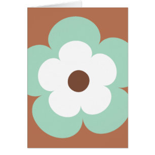 Nueva temporada de primavera Flor verde azul