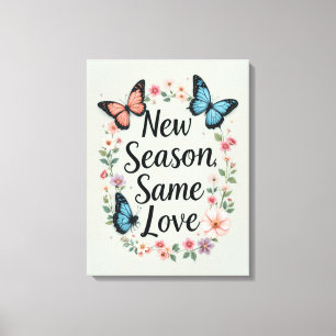 Nueva temporada El mismo amor mariposa Arte floral