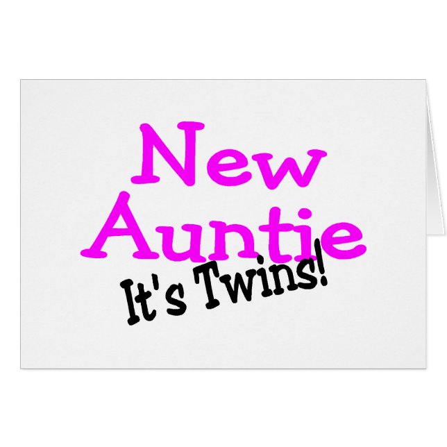 Nueva tía Of Twins (Anverso (Horizontal))
