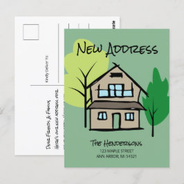 Nueva y divertida tarjeta postal de Invitación móv