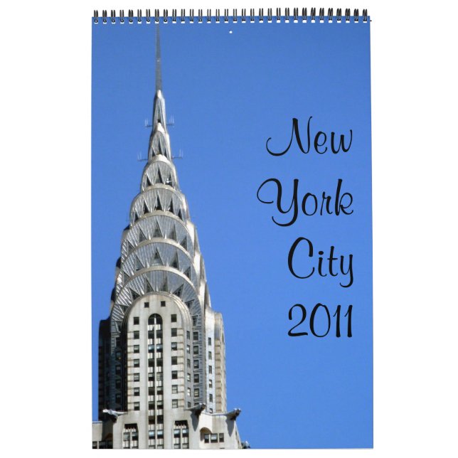 Nueva York 2011 solo calendario de la página de 15 (Tapa)