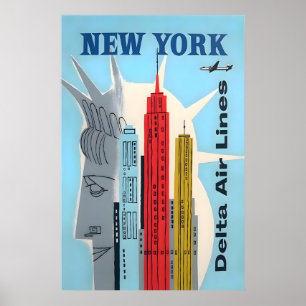 Nueva York Arte Estatua de la Libertad Imprimir De